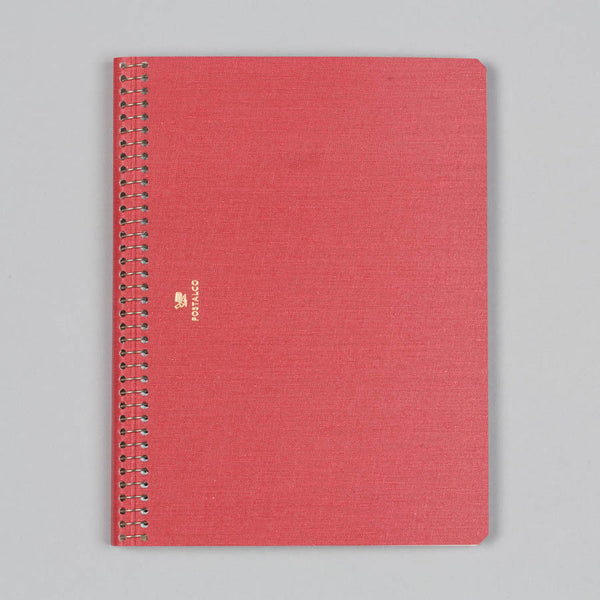 POSTALCO-NOTEBOOK A5 SIGNAL RED-Supply & Advise