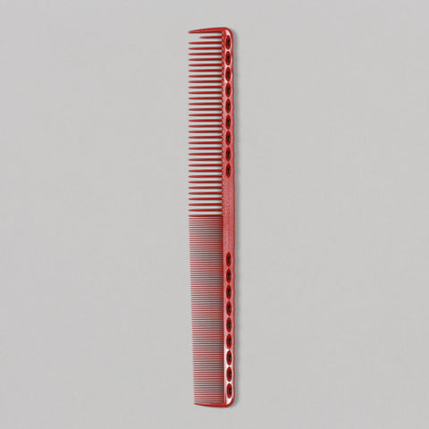 331 LONG FINE TOOTH COMB RED