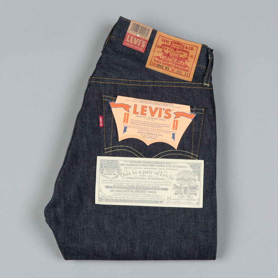 LVC Levi's Vintage Clothing 1944 501 XX Jeans Rigid Various Sizes Made  in Japan
