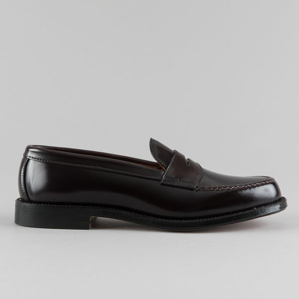 ALDEN-LEISURE HANDSEWN PENNY LOAFER COLOR 8 SHELL CORDOVAN 986-Supply & Advise