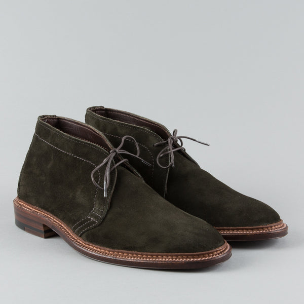 ALDEN-UNLINED CHUKKA HUNTING GREEN SUEDE 14928-Supply & Advise