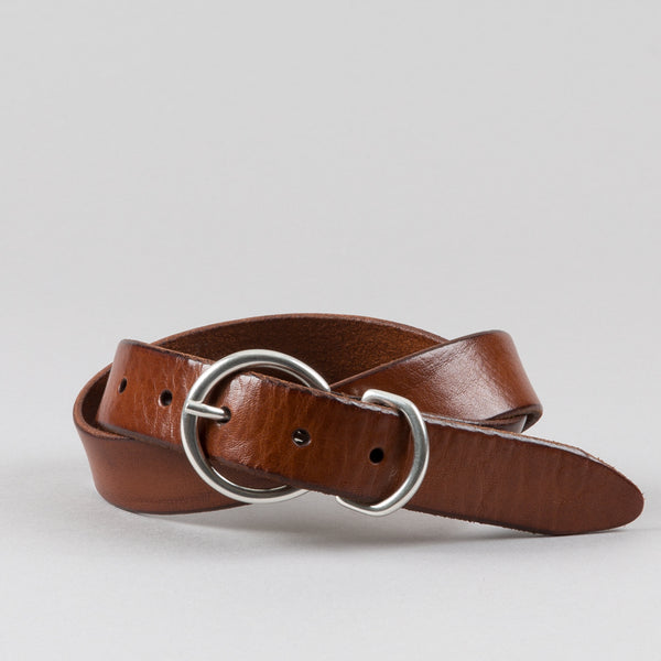 ANDERSON'S-RING BELT SADDLE TAN-Supply & Advise