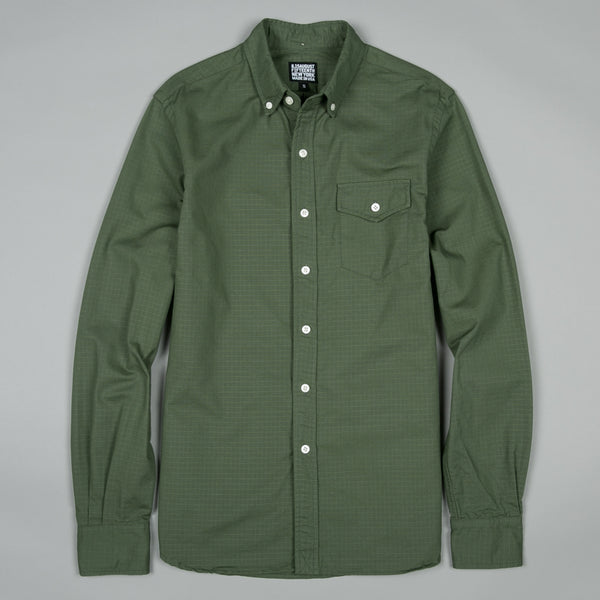 8.15 | AUGUST FIFTEENTH-NATURAL FIT BUTTON DOWN RIPSTOP OLIVE-Supply & Advise