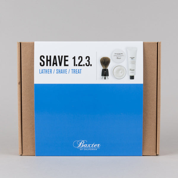 BAXTER OF CALIFORNIA-SHAVE 1.2.3. KIT-Supply & Advise