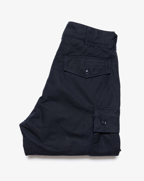 ENGINEERED GARMENTS-FA PANT NAVY COTTON DOUBLE CLOTH-Supply & Advise