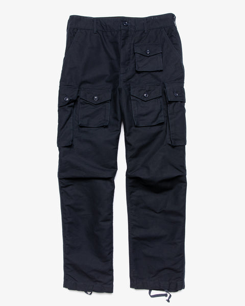 ENGINEERED GARMENTS-FA PANT NAVY COTTON DOUBLE CLOTH-Supply & Advise