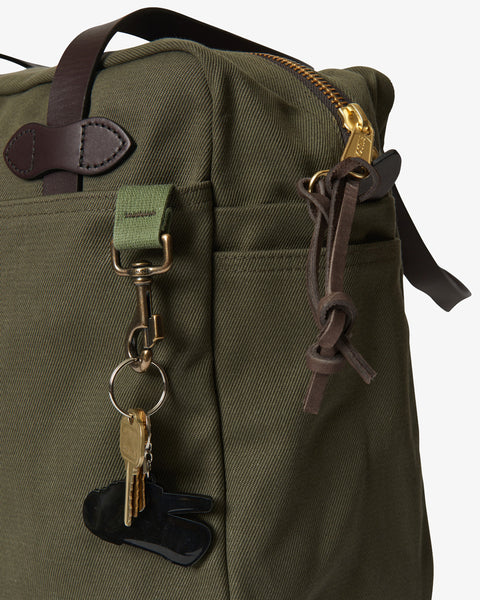 FILSON-TOTE BAG WITH ZIPPER OTTER GREEN-Supply & Advise