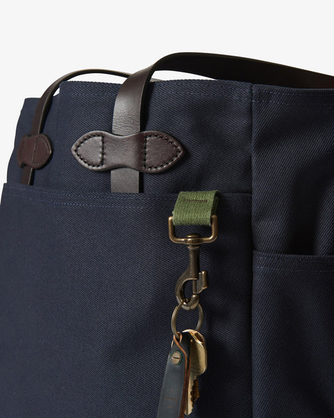 FILSON-TOTE BAG WITHOUT ZIPPER NAVY-Supply & Advise
