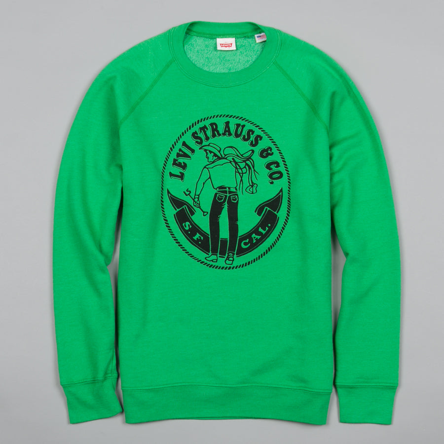Levi's Levi's Vintage Clothing 1950s Sportswear Tee in Green for