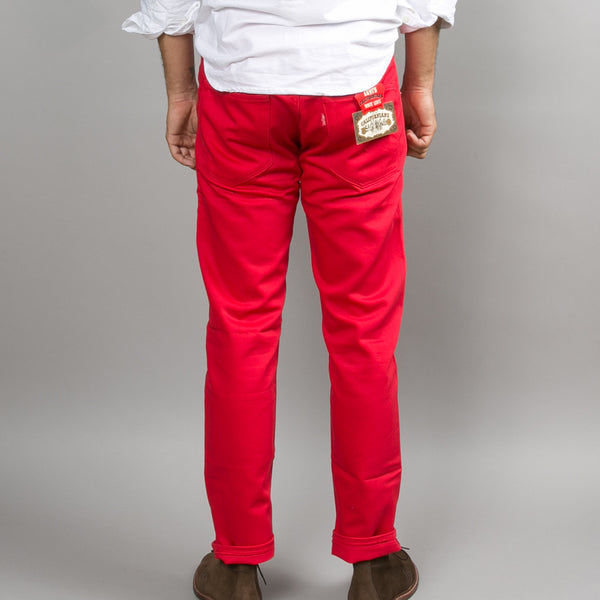 LEVI'S VINTAGE CLOTHING-519 BEDFORD PANTS FLAME SCARLET-Supply & Advise