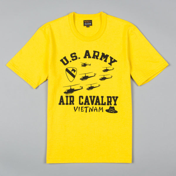THE REAL McCOY'S-MILITARY T-SHIRT AIR CAVALRY-Supply & Advise