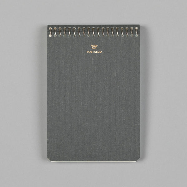 POSTALCO-NOTEBOOK A6 CHARCOAL GRAY-Supply & Advise