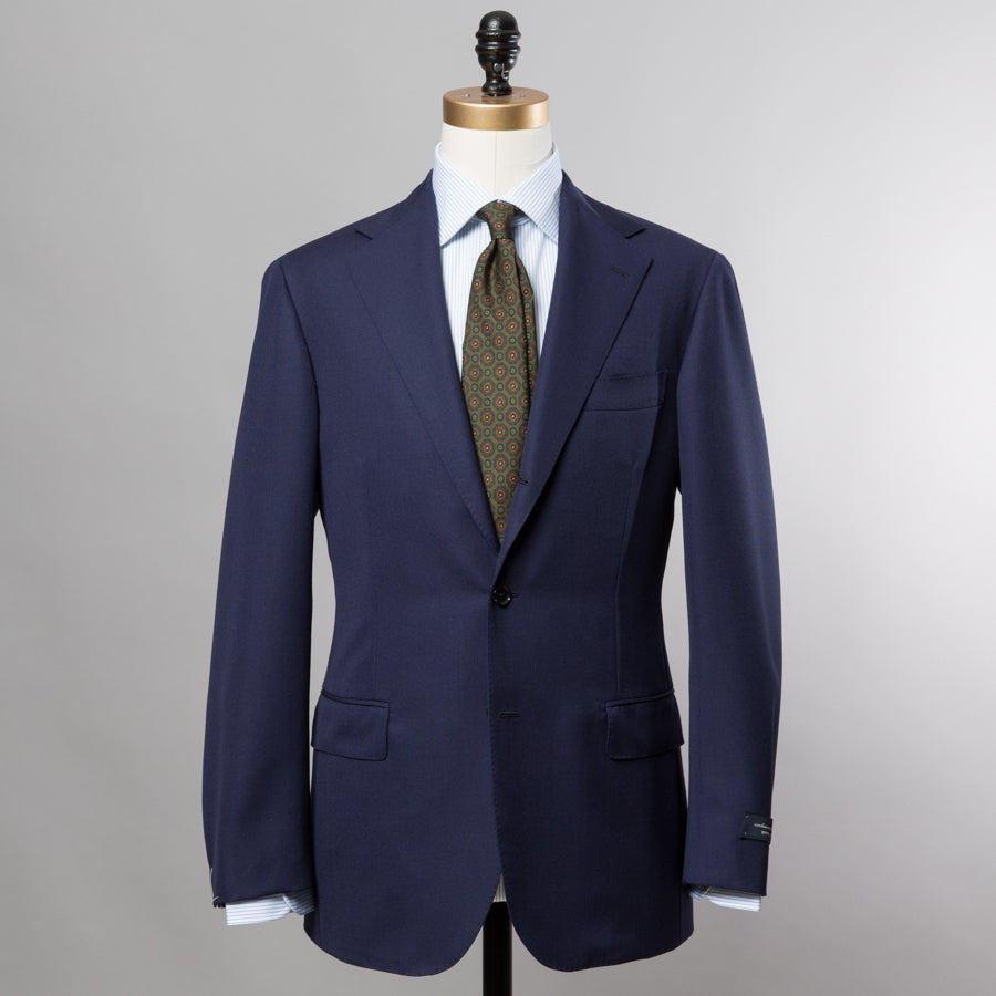 RING JACKET   TRAVELLER WOOL SUIT NAVY   Supply & Advise