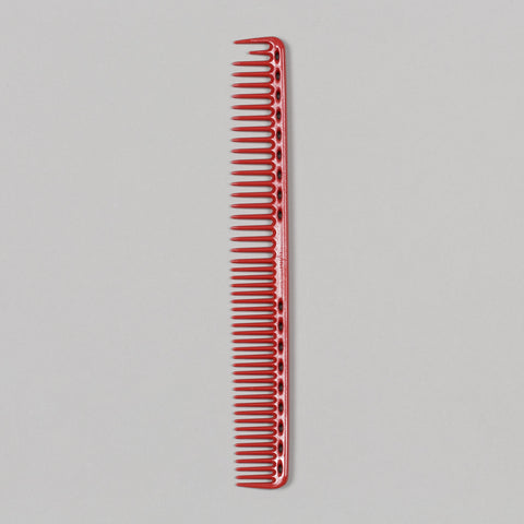333 LONG WIDE TOOTH COMB RED